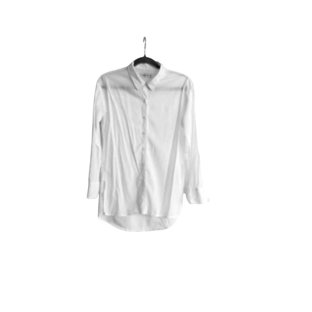 Abercrombie & Fitch Long Sleeve Button Down White Masculine Shirt Size XS